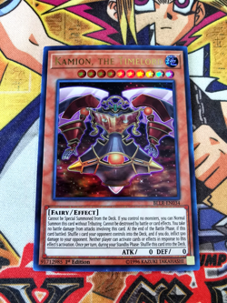 Kamion, the Timelord bllr-en034 1st Edition (NM) Ultra Rare Yu-Gi-Oh! - Image 1