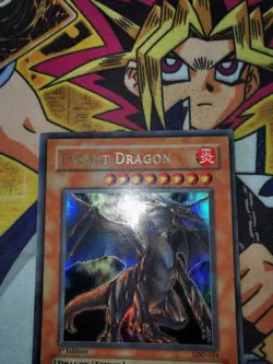 Tyrant Dragon lod-034 1st Edition (NM/NM+) Ultra Rare Yu-Gi-Oh! - Image 2