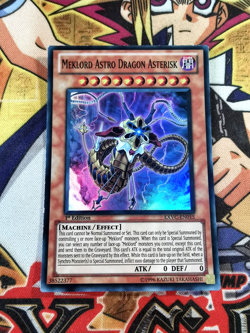 Meklord Astro Dragon Asterisk exvc-en015 1st Edition (LP) Super Rare Yu-Gi-Oh! - Image 1