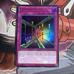 Yu-Gi-Oh! Fiendish Chain / LCKC-EN095 UNLIMITED NM - Image 1