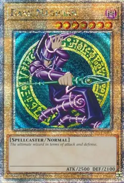 Yu-Gi-Oh! Dark Magician TN23-EN001 Quarter Century Rare - Image 1