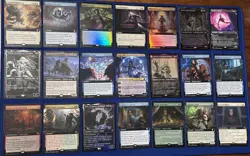 Lot of 34 ALL Mythic Rare Cards Showcase Alt Art, Foil- MTG Magic NM - INNISTRAD - Image 1
