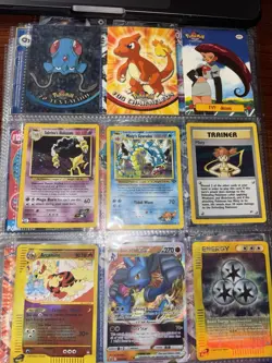 Pokemon Binder Collection Cards Lot Old WOTC Modern NO RETURNS - Image 1
