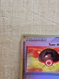 Team Magma Ball 80/95 Team Magma vs Team Aqua Reverse Holo Pokemon Card TCG - Image 3