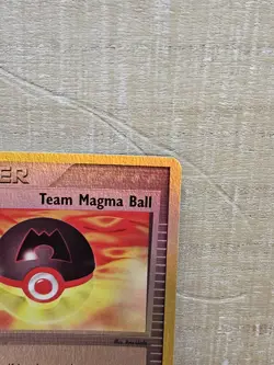 Team Magma Ball 80/95 Team Magma vs Team Aqua Reverse Holo Pokemon Card TCG - Image 4