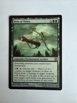 MTG Magic the Gathering Bow of Nylea Card Theros Regular - Image 1