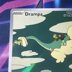 Pokemon TCG Drampa Full Art Card Temporal Forces Illustration, Card 184/162 - Image 2
