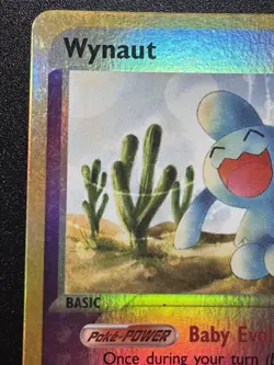 Wynaut 54/100 EX Sandstorm Pokemon Card Reverse Holo Foil Rare Near Mint - Image 3