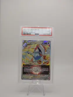 Lugia VSTAR SWSH 139/195 - MINT PSA 9 - Silver Tempest Set Pokemon Card - Image 1