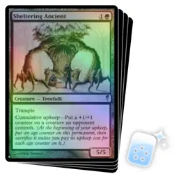 FOIL SHELTERING ANCIENT X4 Mystery Booster/the List Magic MTG MINT CARD - Image 1