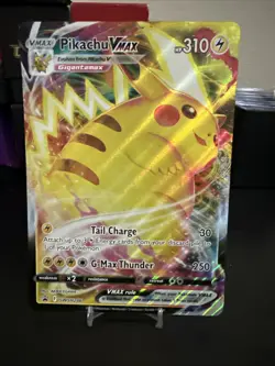JUMBO Pikachu VMAX Oversized Card SWSH286 Crown Zenith Promo Pokemon - Image 1