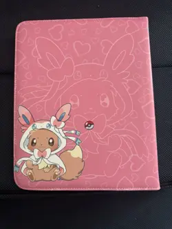 Pokemon Eevee Card Binder 9 Pocket Binder Holds 900 front/back 3×3 - Image 4