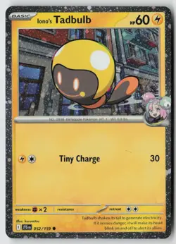 Iono's Tadbulb - (Cosmos Holo) 052/159 - Miscellaneous Cards & Products Holo - P - Image 1