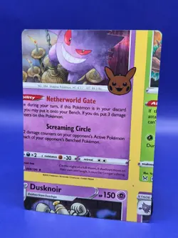 Pokemon Card Gengar Error Miscut Trick or Trade - Image 2