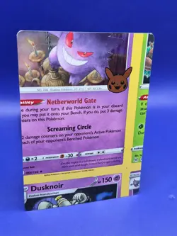 Pokemon Card Gengar Error Miscut Trick or Trade - Image 4