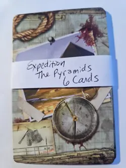 Expedition Game Card The Pyramids Eldritch Horror Replacement 6 Cards Under the - Image 5