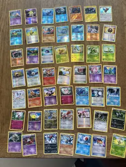 Pokemon Lot Of 176 Cards Holo Reverse Holo and Base Cards - Image 2