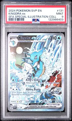 Kingdra ex #131 PSA 9 Promo Special Illustration Collection Pokemon Card Game - Image 1