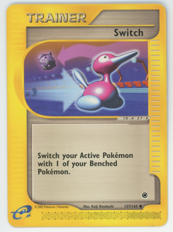 Switch 157/165 Common Expedition Pokemon Card 2002 WOTC E Reader - Image 2