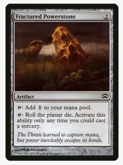 Fractured Powerstone | Planechase 2012 PC2 | MTG | EDH | Mana Rock | LP-NM - Image 1
