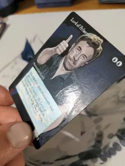 ALTERED Lord Of Atlantis Chuck Norris MtG Magic the Gathering! - Image 3