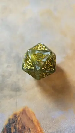 MTG Lord of the Rings Bundle Oversized Spindown Dice D20 - Image 1