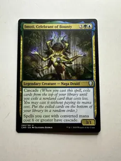 Imoti, Celebrant of Bounty NM Commander Legends Magic The Gathering Mtg - Image 1
