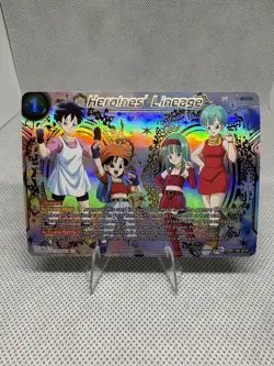 Heroines’ Lineage SCR (Battle Evolution Booster) Dragon Ball Super Card Game NM - Image 1