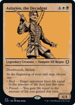Astarion, the Decadent - Showcase x1 Magic the Gathering 1x Commander Legends: B - Image 1