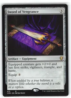 Sword of Vengeance *Rare* Magic MtG x1 Commander Legends - Image 1