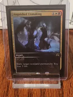 MTG Anguished Unmaking Game Day Full Extended Art Holo Foil Promo x1 x2 x3 NM - Image 4