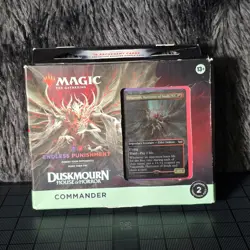 MtG: Duskmourn - Commander Deck - Endless Punishment new in a dented box - Image 1