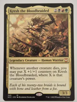 Kresh the Bloodbraided ~ Commander: Streets of New Capenna [ NM ] [ Magic MTG ] - Image 1