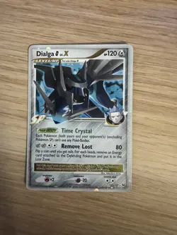Dialga G Lv. X Holo Rare Pokemon Card 122/127 Platinum Set LP/Excellent - Image 1