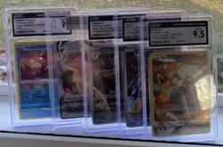 “5” Pokemon Graded Slabs cgc + beckett - Image 1