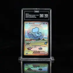 Pokemon Mew EX Bubble Mew TAG 10 Gem Mint 232/091 Sir SV Paldean Fates - Image 1