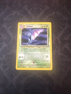 Pokemon TCG Golbat Neo Revelation 29/64 Regular Unlimited Uncommon D1 - Image 1