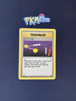 Pokemon TCG Item Finder Base Set 74/102 Regular Rare HP. - Image 1
