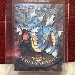 2000 TOPPS CHROME POKEMON T.V. #130 GYARADOS - Image 1