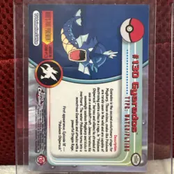 2000 TOPPS CHROME POKEMON T.V. #130 GYARADOS - Image 2