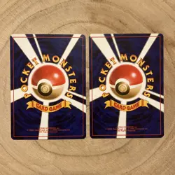 Dark Wartortle Squirtle Rocket Set Japanese Pokemon Cards Old Back LP 1997 - Image 2