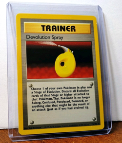 POKEMON DEVOLUTION SPRAY 72/102 RARE TRAINER BASE SET LP-NM - Image 5