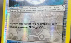 POKEMON GENGAR SPIRIT LINK 95/119 REVERSE HOLO TRAINER XY PHANTOM FORCES MP - Image 5