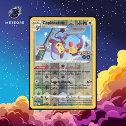 Carte Pokemon Capidextre 057/078 Reverse Pokemon Go Francais - Image 1
