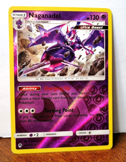POKEMON NAGANADEL 108/214 REVERSE HOLO RARE LOST THUNDER NM NEAR MINT - Image 1