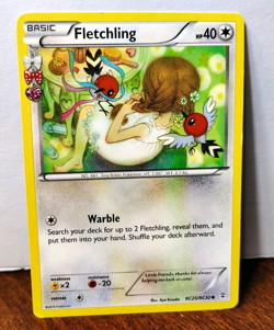POKEMON FLETCHLING RC25/RC32 GENERATIONS RADIANT COLLECTION MP-HP - Image 1