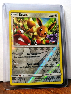 POKEMON EEVEE 48/68 REVERSE HOLO RARE HIDDEN FATES NM NEAR MINT - Image 5