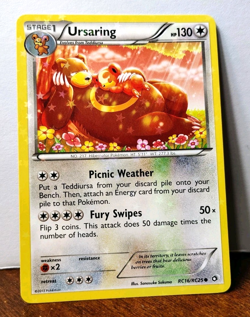 POKEMON URSARING RC16/RC25 LEGENDARY TREASURES RADIANT COLLECTION LP - Image 1