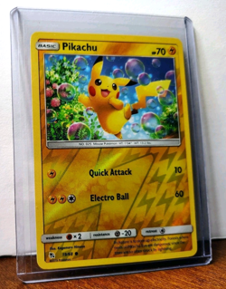 POKEMON PIKACHU 19/68 REVERSE HOLO HIDDEN FATES LP-NM - Image 5
