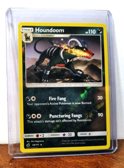 POKEMON HOUNDOOM 59/111 REVERSE HOLO RARE CRIMSON INVASION LP - Image 3